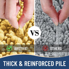 Arotive Luxury Chenille Bathroom Rug Mat, Extra Soft Thick Absorbent Shaggy Bath Rugs, Non-Slip Machine Wash Dry, Plush Bath Mats for Bathroom, Shower and Tub, 40x24, Yellow