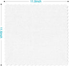 Orighty Cleaning Cloths, Shop Towels 100 Pack, Shop Rags Reusable, Microfiber Cleaning Rags Bulk for Cars, Multi-Purpose Lint Free Towels for Automotive, Mechanic, Kitchen, 11.5’’ x 11.5’’, White