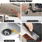 Crevice Cleaning Brush,12 Pcs Cleaning Supplies Cleaning Brush Tools,Hard Bristle Cleaning Brushes for Household Use Bathroom Tiles Kitchen Corner,Sink,Teapot, Bottle,Blender Practical and Durable