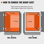 VEVOR Pull Out Cabinet Organizer, 14"Wx21"D Heavy 2 Tier Duty Slide Out Pantry Shelves, Chrome-Plated Steel Roll Out Drawer for Under Sink, 15.5"Wx22"D Install Size for Cabinet