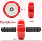 Ab Roller Wheel, Core Exercise Equipment - 880 lbs Weight Capacity, No Noise Ab Wheel for Home Gym Workout