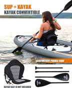 Highpi Inflatable Stand Up Paddle Board for Youth and Adults – Wide Sup with Premium Accessories, Blow Up Paddleboard for Surfing, Fishing, Yoga & More