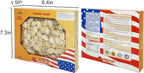 1 LB Hand-Selected American Wisconsin Farmed Ginseng Root |美国威斯康辛州 5年大号泡参 西洋参 花旗参| Cultivated Wisconsin Ginsengss Slices Root 8OZ*2=453g/XL Box