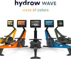 Hydrow Wave Rowing Machine with 16" HD Touchscreen & Speakers - Foldable | Live Home Workouts, Subscription Required