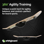 Spinning Wooden Balance Board & Agility Training Equipment