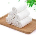 Dish Cloths 6 Pack, 10x14 inch Small Kitchen Washcloths for Washing Dishes, Lint Free Fast Dry Reusable Cleaning Cloth, Ultra Soft & Scratch Free Terry Dish Rag, Easy to Rinse White Dishcloths