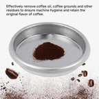 Backflush Inser, 54 mm Blind Filter, 304 Stainless Steel 54mm Backflush Insert, 2.13in Back Flush Blind Filter Basket, Backflush Filter Espresso for Espresso Machines, 1Pcs