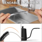 Straw Cleaner Brush Set, 12 Pieces Botthle Cleaning Brush and Nylon Tube Brush Brush, 11.8 Inch Long Cleaning Brush Kit for Water Bottle, Straws on Tumbler, Sippy Cup, Tea Pot Spout