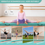 AWSUM Foldable Balance Beam for Kids, 6ft/8ft/9ft/10ft Anti-Slip Gymnastics Equipment, Suede Cover, Toddler to Teen, for Home Training School