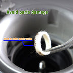 Espresso Machine Grinder Replacement Felt Washer BES870 BES878 BES880 BES980 BES990 BCG600 BCG820 (2pcs)