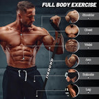 Resistance Bands Set, Pull Up Assistance Bands Pull Up Bands Exercise Bands for Men Women, Workout Bands for Working Out, Muscle Strength Training, Body Stretching
