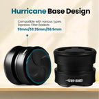 MHW-3BOMBER 53.3mm Coffee Distributor for Breville, Gravity Espresso Distribution Tool with Adaptive Height for Barista, Coffee Leveler for 53mm/54mm Portafilter, Astra Distributor, T7020-OS