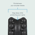 Chirp Wheel XR Knot Kneader - Firm Massage Roller, Shiatsu Thumb Massage, Muscle Release Tool for Knots &Tension Relief | High Density Foam for Physical Therapy & Relaxation, 500lbs Capacity, 6" Mint
