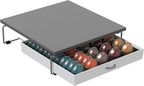 DecoBrothers Supreme Vertuoline Drawer, Holds with 30 Big or 60 Small Vertuoline Pods, Grey