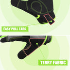 HANDLANDY Work Gloves for Men & Women, Utility Mechanic Working Gloves Touch Screen, Flexible Yard Work Gloves