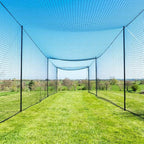 Fortress Baseball Batting Cage Nets | Heavy-Duty HDPP Fully Enclosed Baseball & Softball Cage Netting [14 Sizes & 3 Grade Options] – NET ONLY
