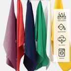 TARAN LIVING Cotton Kitchen Cloths - Assorted (2), Pack of 6 (18"x28")