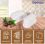 Premium 6-pack Water Filters For Replacement Breville BWF100 with Ion Exchange Resin inside