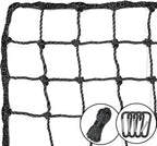 Baseball Softball Backstop Nets,Sports Net,Sports Netting Barrier,Sports Netting for Backyard,Twisted Knotted PE Net