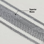 Kitchen Towels | Tea Towel for Craft| Cotton Dish Towels| Reusable Bulk Cleaning Cloths Grey Hand Towels| Soft Super Absorbent Quick Dry Dish Rags Machine Washable 6 Pack 15" x 25"