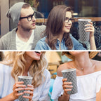 Lamosi Coffee Cups 16 oz 180 Pack, Disposable Coffee Cups, Disposable Cup,16 oz Hot Cup, Paper Insulated Cup for Cold Hot Drinks (No Lids)