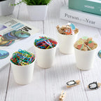 200 Pack 5 oz Paper Cups, Disposable Small Bathroom Mouthwash White Cups for Office, Parties, Travel, Picnics and Events