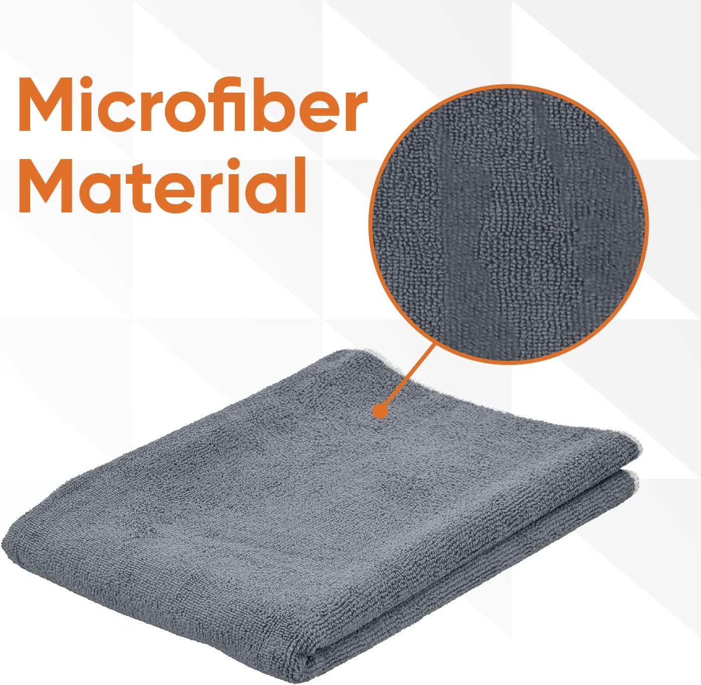 Superio Microfiber Squeegee Mopping Towel Extra Large Miracle Cloth 20 x 30 Streak Free Microfiber Floor Cloth-Rag for Cleaning House, Kitchen, Bathroom-Scratch Free- 6 Pack