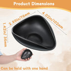 Ceramic Coffee Bean Dosing Cup, Coffee Dosing Tray, Tea Storage Tray, Single Dose Measuring Container for Coffees Beans and Loose Leaf Tea Dosings Vessel