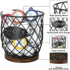 YINMIT K Cup Holder Organizer, Sturdy Coffee Pod Holder Organizer, 35 Kcup Large Capacity Storage Basket for Kitchen Counter and Office Desktop (Circular Grid)
