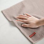 Artoid Mode 100% Cotton Brown Waffle Weave Kitchen Dish Cloths, 13x28 Inch Ultra Soft Absorbent Quick Drying Kitchen Dish Towels Set of 4