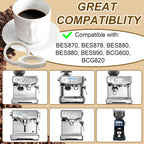 10Pcs Felt Washer Replacement for Breville Espresso Machine Grinders, Compatible with BES870, BES878, BES880, BES980, BES990, BCG600, BCG820, Breville Espresso Machine Parts