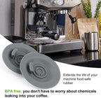 2Pack 54mm Espresso Backflush Cleaning Disc for Breville BES870XL/878/880/810BSS/840XL Machines,Professional Coffee Machine Accessories with Durable Silicone Compatible with Cleaning Tablets