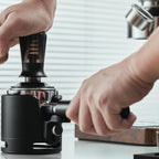 IKAPE 54MM Bottomless Naked Portafilter Black, Suitable for 54MM Breville Barista Series BES870/880 Machine & Solis Barista Machines (Included 18g Capacity Filter Basket)