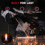 ARCCAPTAIN Welding Gloves 932℉ Heat/Fire Resistant 16 inches Gloves for Stick, Mig, Forge, BBQ, Grill, Fireplace, Baking, Stove Working Protection