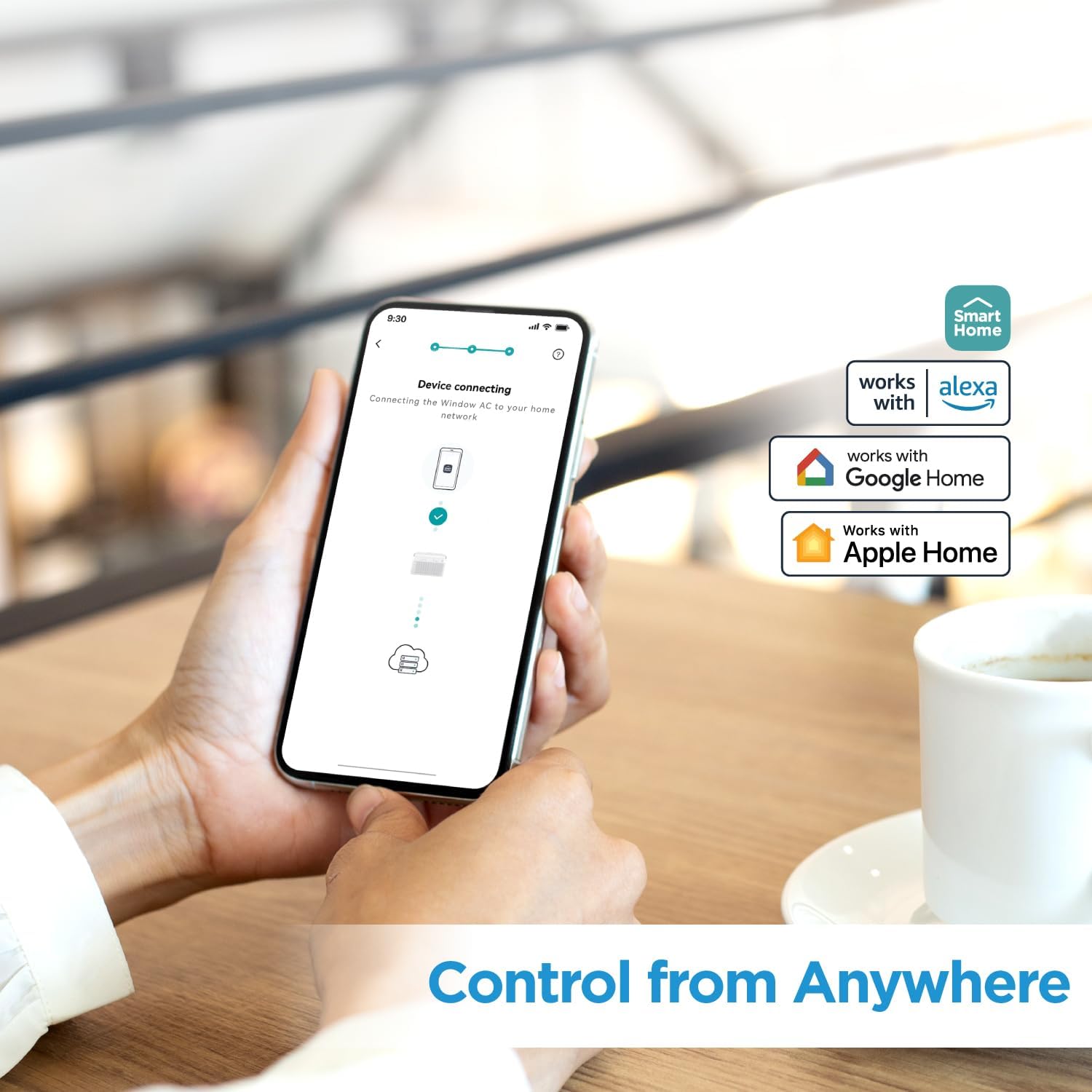 Midea MAW10V1QWT U-Shaped AC Window Air Conditioner