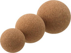 5 PCS Cork Massage Ball, Cork Therapy Ball Wooden, Cork Ball for Muscle Massage, Myofascial Release