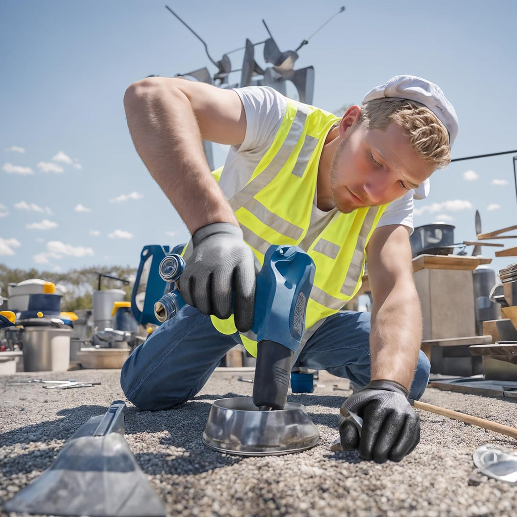 Kebada W1 Work Gloves for Men and Women, Working Gloves with Grip,12 Pairs Thin Mechanic Gloves,PU Coating on Palm & Fingers,Breathable Mens Gardening Gloves,Gray Small