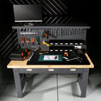 Ewen 39.4x23.5in 2mm Heat Resistant Silicone Mat, Extra Large Thick Placemat for Kitchen Counter, Workbench Countertop Protector Mat Hot Pads for Coffee Maker Bar Crafts Glass Top Stove Cover Black