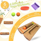 Balance Board - Cork Balancing Board, 11.8"/30cm, Unique Design for Balance Stability, Improve Mobility, Foot Strength, Foot Strengthener for Enhanced Foot Function, Balance Trainer - Prevent Falls