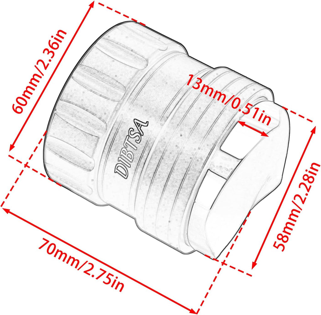58mm Coffee Distribution Tool, Coffee Distributor, Espresso Leveler, Barista Espresso Accessories, Adjustable Depth 304 Stainless Steel base