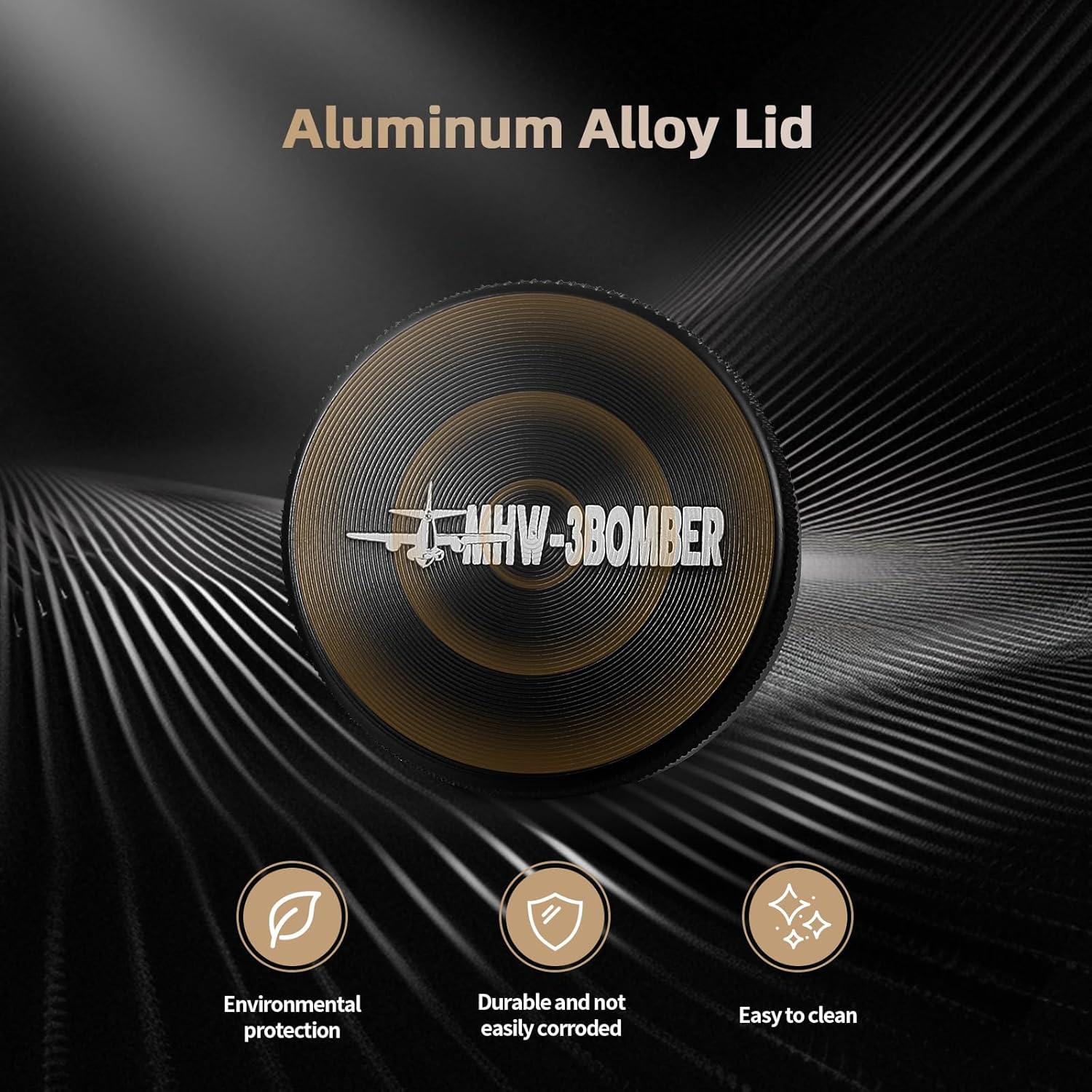 MHW-3BOMBER Espresso Distribution Tool 51mm, Espresso Distributor fit 51mm Portafilter, Depth Adjustable Coffee Distributor, 4-oar SUS304 Base, CD Espresso Leveler,T5251L4-OS