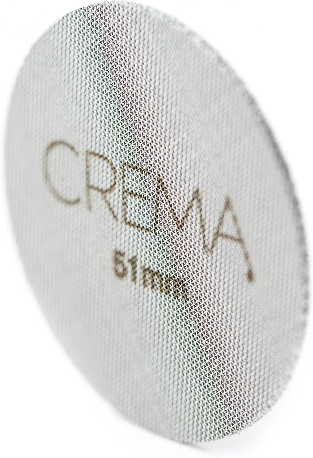 Crema Coffee Products 51mm Puck Screen for Barista Models | 1.7mm Thick 316L Steel Filter | Balanced Water Flow for Improved Extraction | Prevent Channeling & Reduce Maintenance |Durable,Easy to Clean