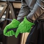 Leather Work Gloves for Men & Women, Reinforced Durable Gardening Gloves,Cowhide Work Gloves,Puncture & Cut Resistant