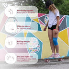 KARM Kids Knee Brace Sleeve - Youth Knee Compression Sleeve for Kids, Child - Support for Pain, Sports, Football, Basketball, Gymnastics, Recovery, Boys & Girls (Blue)