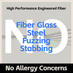 DULFINE ANSI A4 Cut Resistant Work Gloves for Men,6 Pairs Pack.Touchscreen Micro Nitrile Coated,Anti-Slip & Durable for Construction, Wood Cutting,Glass Factory Industrial Use(Large)