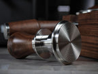 57mm Tamper Walnut Calibrated Espresso Tamper Compatible With Lelit Anna, Grace, Anita, Ascaso Dream, Arc, Basic, La Pavoni Domus Bar, Club, 57 mm Portafilter Espresso Machines
