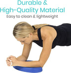 Vive Oval Balance Pad - Wobble Cushion For Physical Therapy And Rehabilitation Equipment - Soft Stability Trainer Foam For Workouts, Yoga, Core Strength And Pilates - Device For Women, Men And Kids