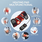 UTK Far Infrared Heating Pad, Heated Wrap with Jade for Arm Joint Elbow, Fast Heating, FSA-HSA Eligible, Hotter to 159℉, 4H Auto Off & Memory Function, 120" Extension Cord,Birthday Gifts for Men Women