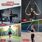 Jump Rope Weight Jump Rope for Fitness, Adult Heavy Exercise Skipping Ropes, Home Gym Workout Equipment Training Set, Thick Rope Suitable for Women&man Improve Strength, Cardio, Training Muscles, Weight Loss