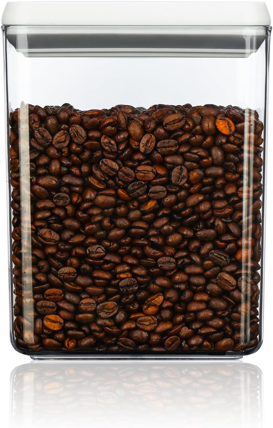 Food Airtight Containers storage with Lids 1200ml One Button Open/POP UP/Kitchen Storage Organization for Coffee Tea Brown Sugar Cereals